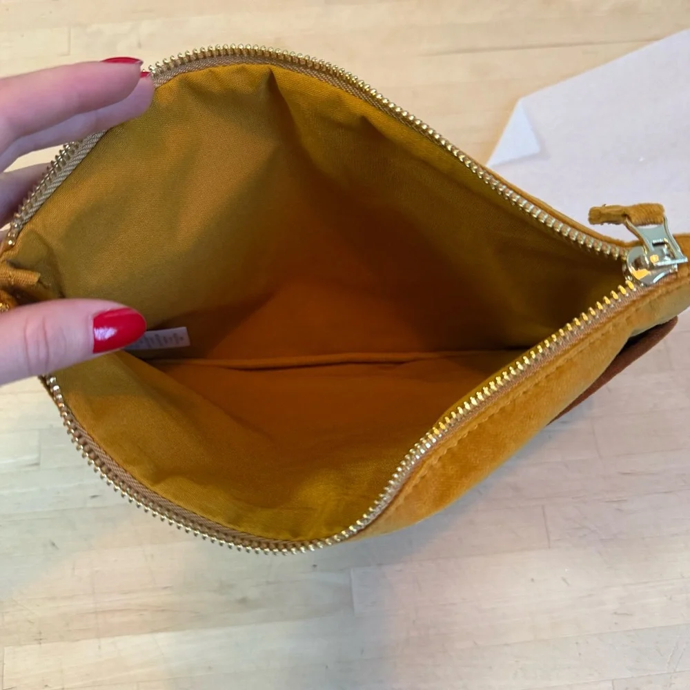 Sezane velvet pouch - Picture 2 of 4